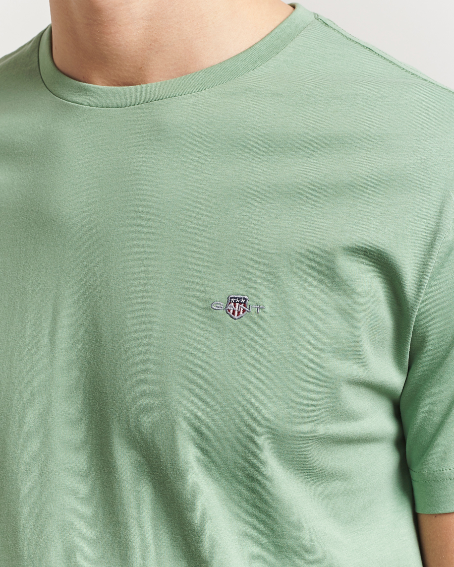 Men | T-Shirts | GANT | The Original T-Shirt Kalamata Green