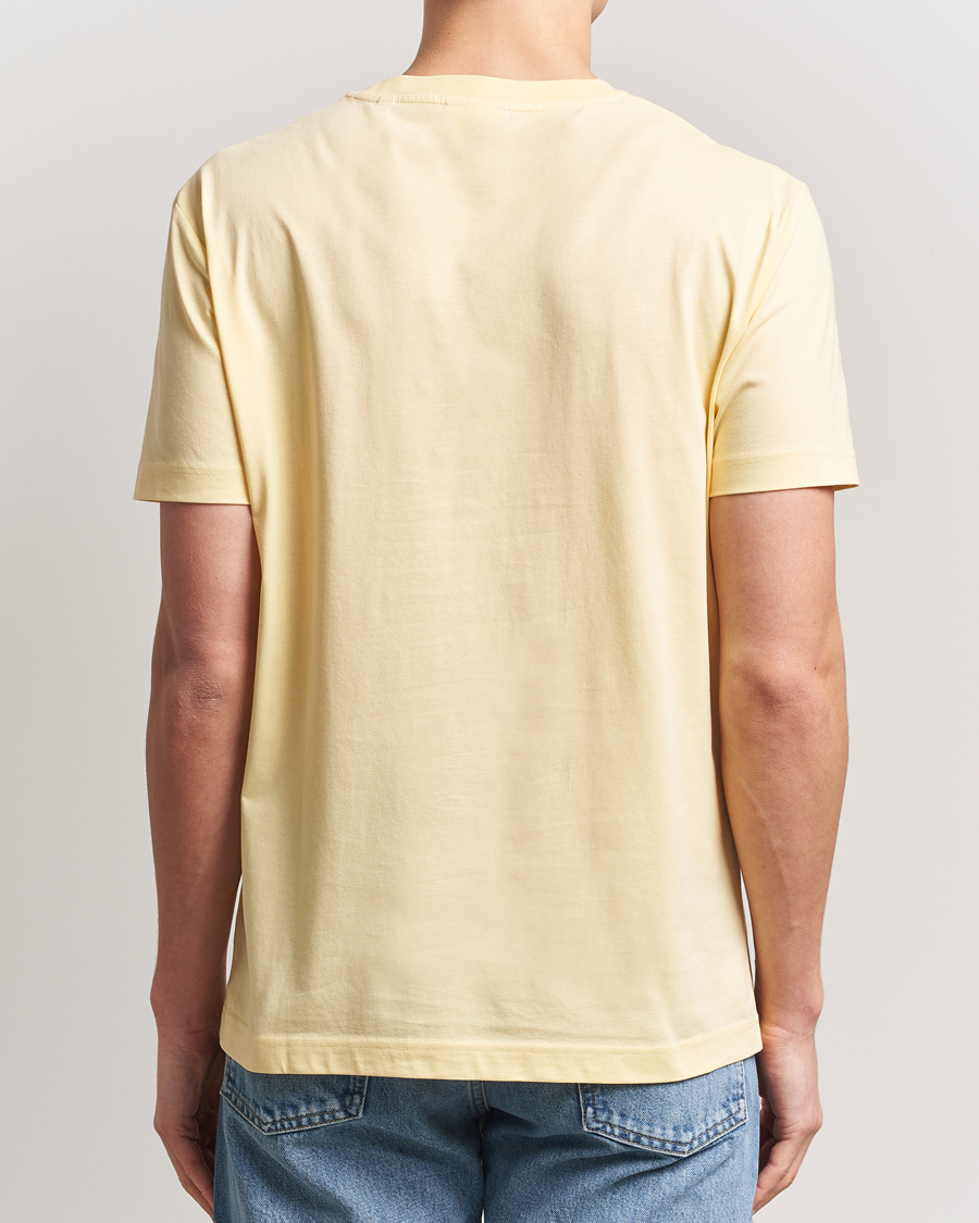 Men | T-Shirts | GANT | Printed T-Shirt Dusty Yellow