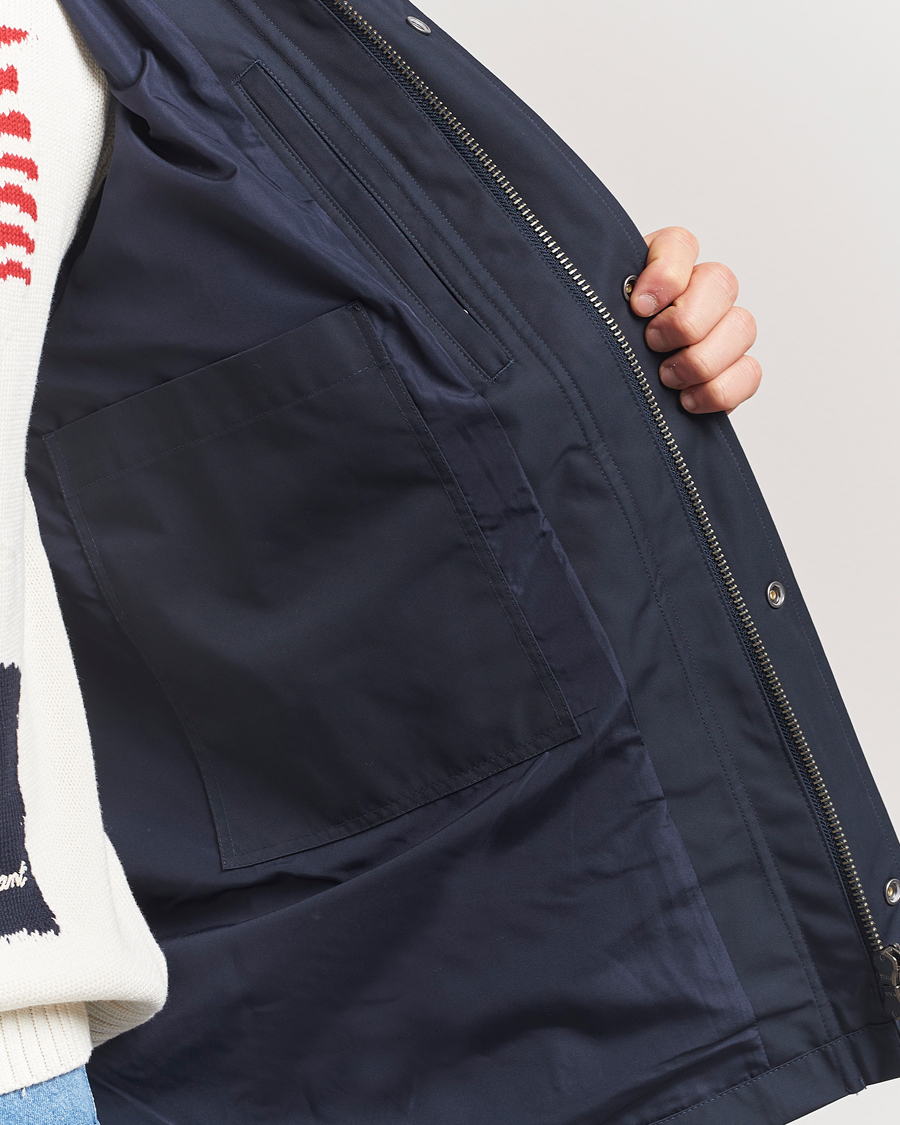 Men | Coats & Jackets | GANT | Spring Decker Jacket Evening Blue