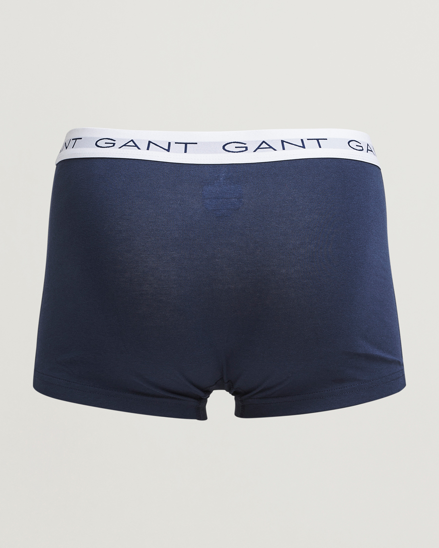 Men | Underwear & Socks | GANT | 3-Pack Trunks Blue/Red/White