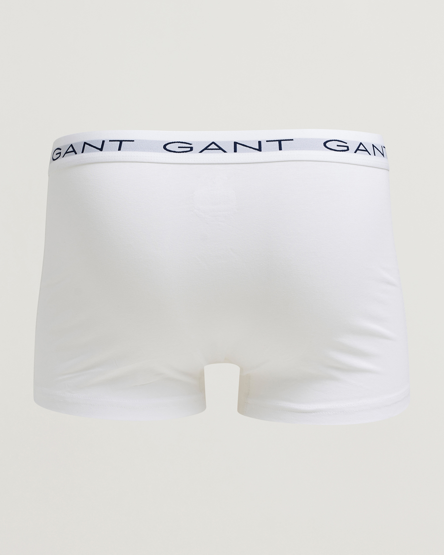 Men | Underwear & Socks | GANT | 3-Pack Trunks White
