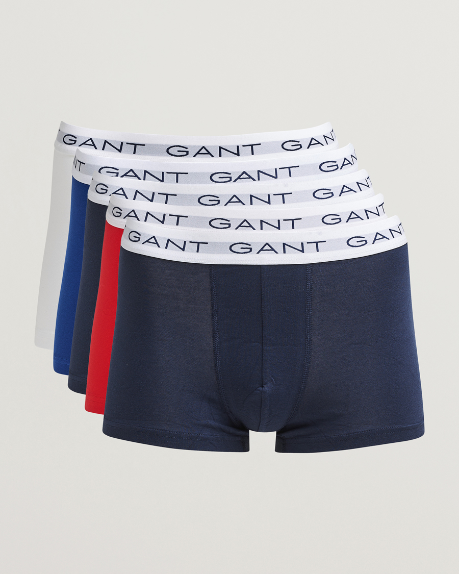 Men | Underwear & Socks | Gant | 5-Pack Trunks Multi