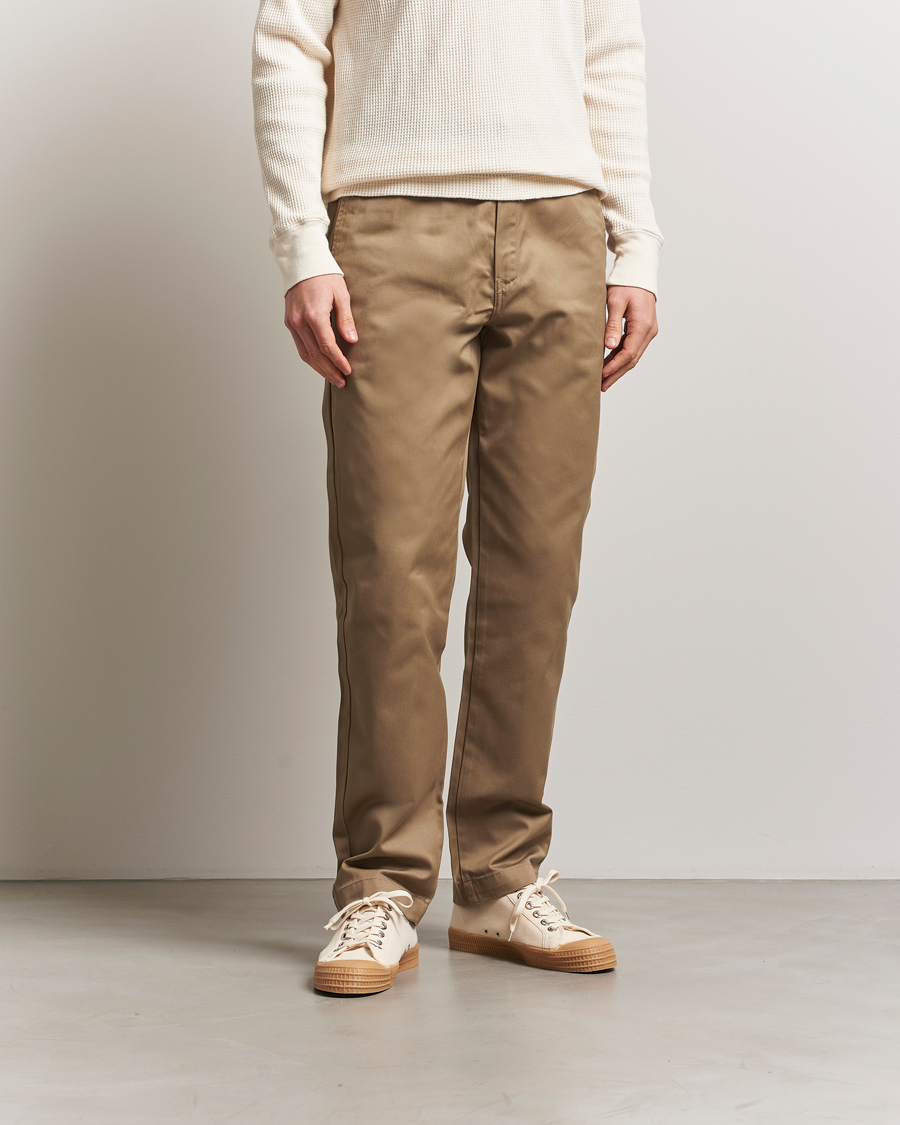 Men | Trousers | Carhartt WIP | Master Pant Denison Twill Leather