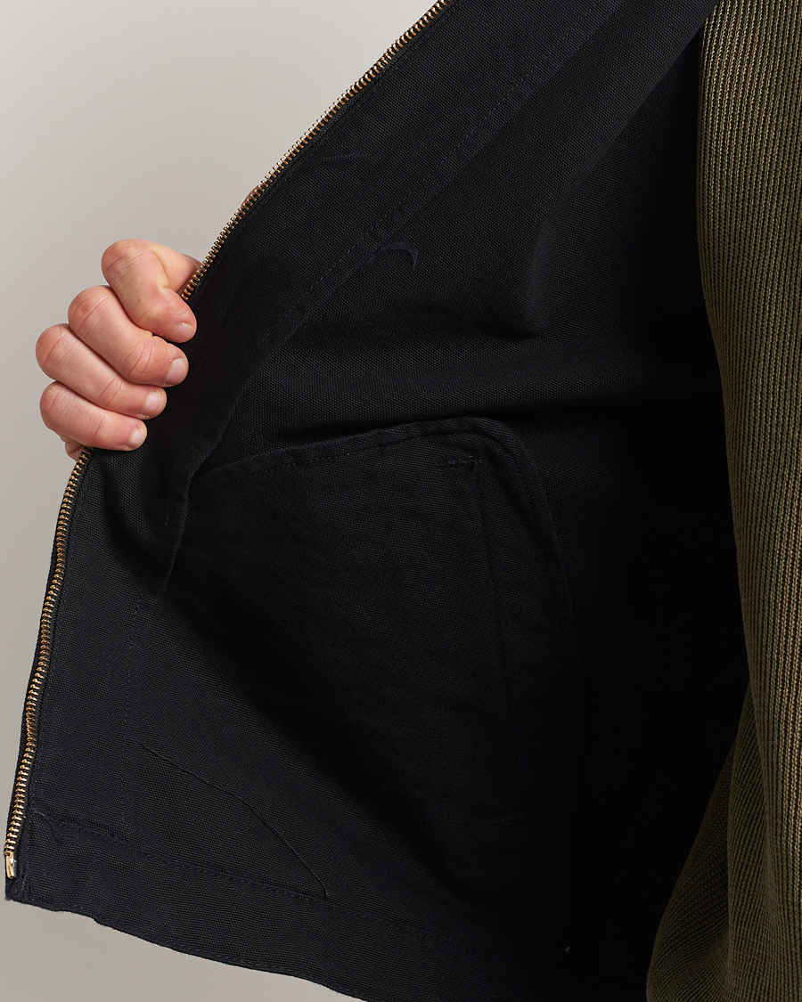 Men | Coats & Jackets | Carhartt WIP | Detroit Jacket Dearborn Canvas Black