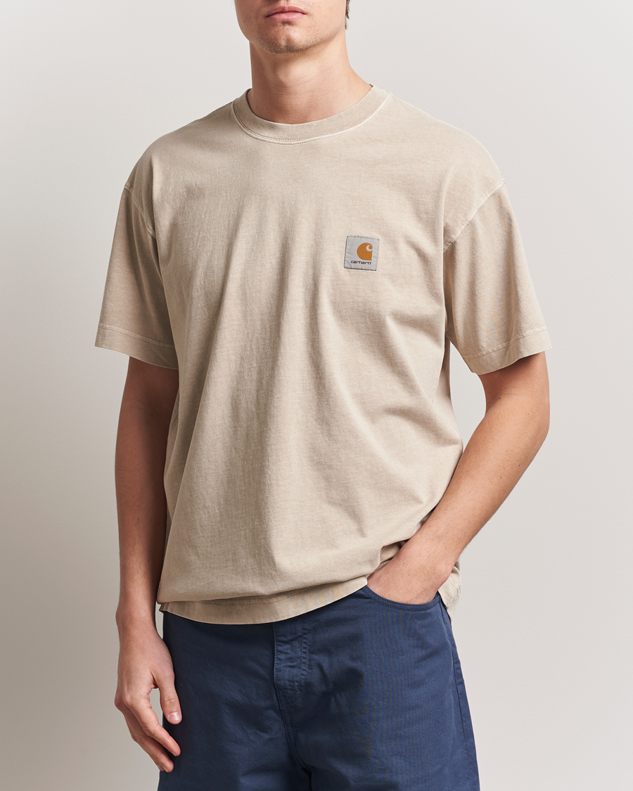 Men | T-Shirts | Carhartt WIP | Nelson Cotton T-Shirt Fleur De Sel