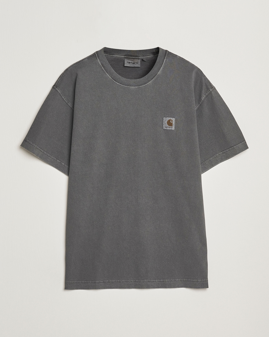 Men | T-Shirts | Carhartt WIP | Nelson Cotton T-Shirt Graphite