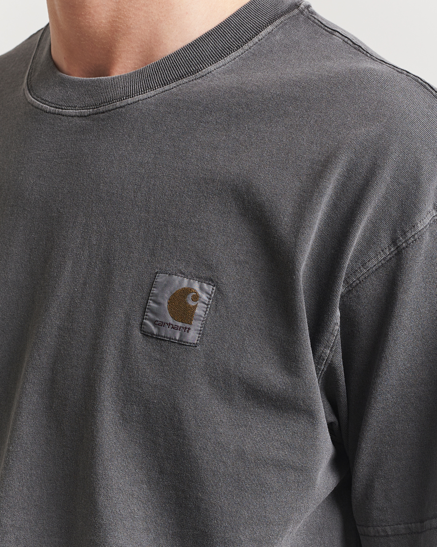 Men | T-Shirts | Carhartt WIP | Nelson Cotton T-Shirt Graphite