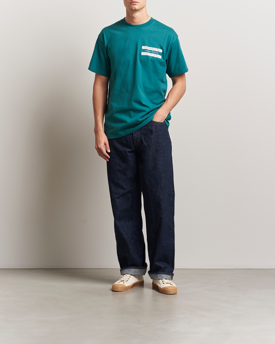 Men | T-Shirts | Carhartt WIP | Catalogue Back Print T-Shirt Rainforest