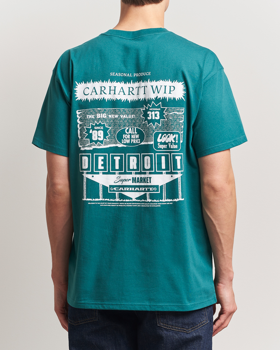 Men | T-Shirts | Carhartt WIP | Catalogue Back Print T-Shirt Rainforest