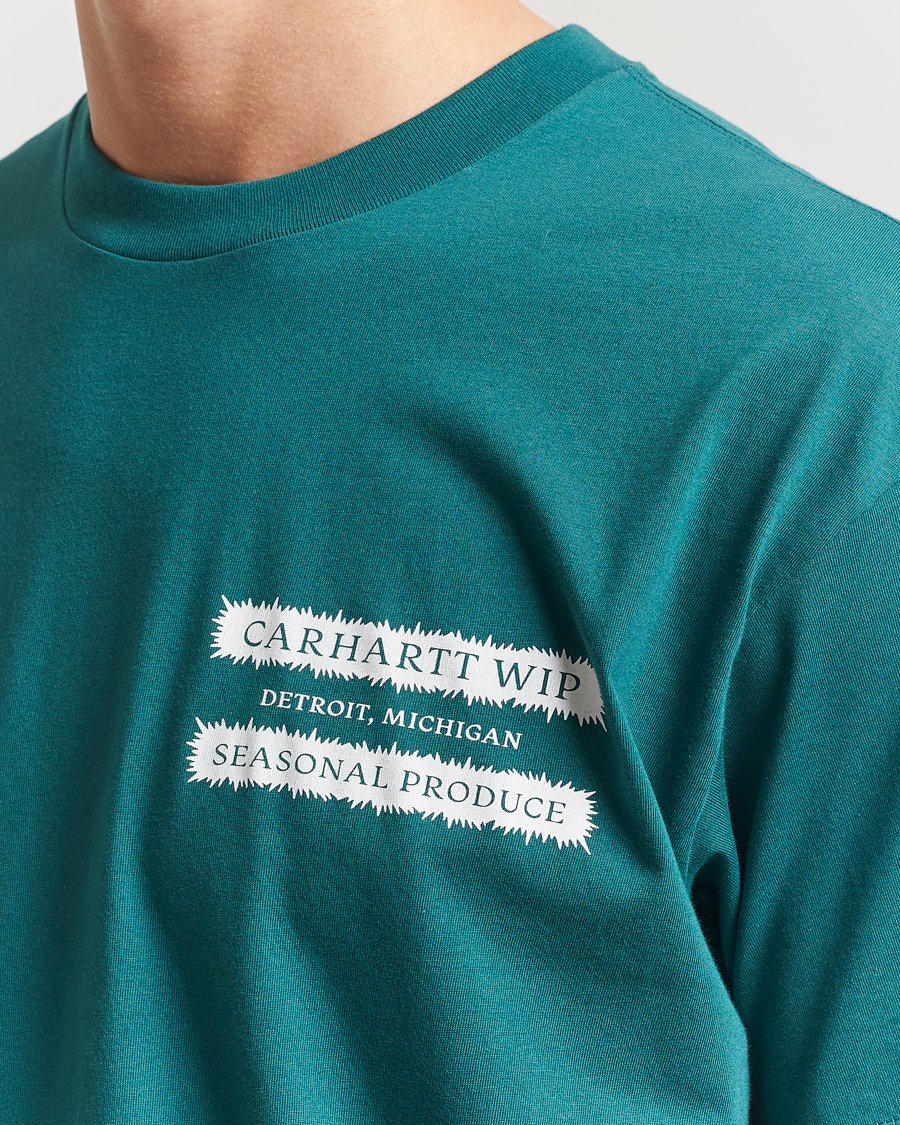 Men | T-Shirts | Carhartt WIP | Catalogue Back Print T-Shirt Rainforest