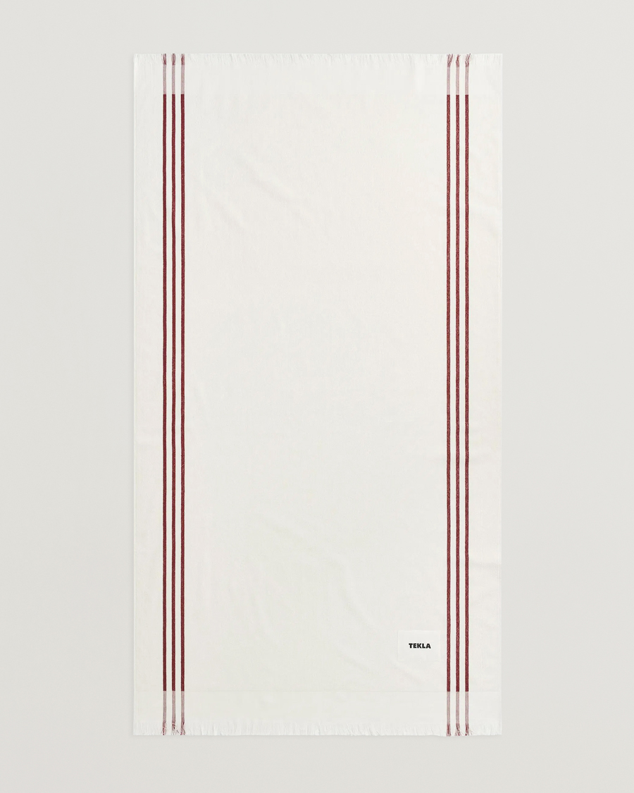 Men | Fabrics | Tekla | Organic Terry Beach Towel Clay