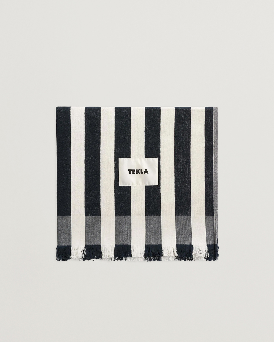 Men | Fabrics | Tekla | TeklaOrganic Terry Beach TowelCala Stripes