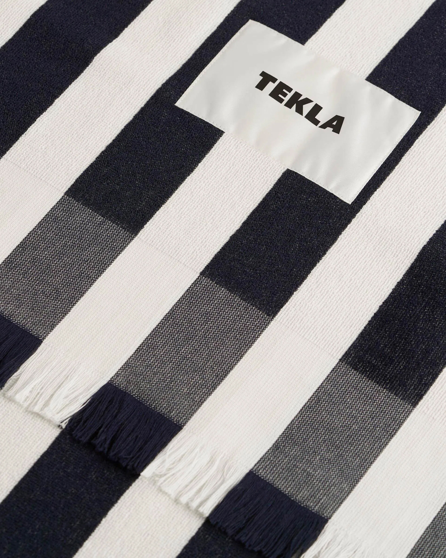 Men | Fabrics | Tekla | TeklaOrganic Terry Beach TowelCala Stripes