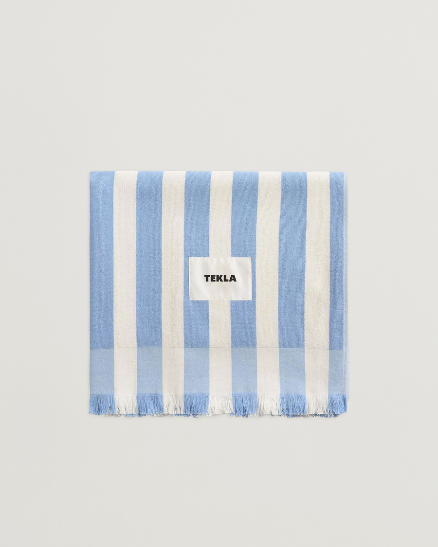 Men | Fabrics | Tekla | TeklaOrganic Terry Beach TowelMoro Stripes