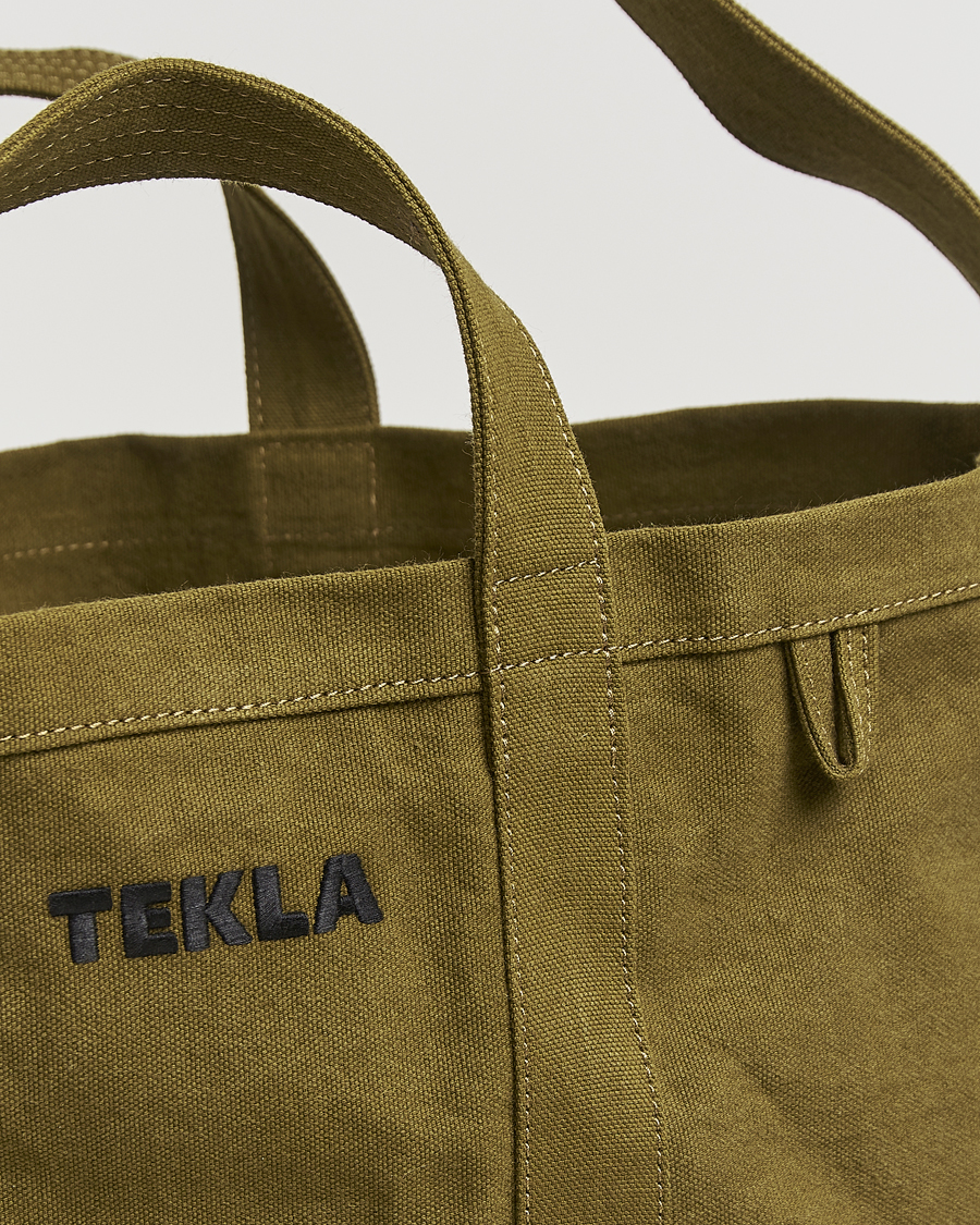 Men | Bags | Tekla | Beach Bag Olive