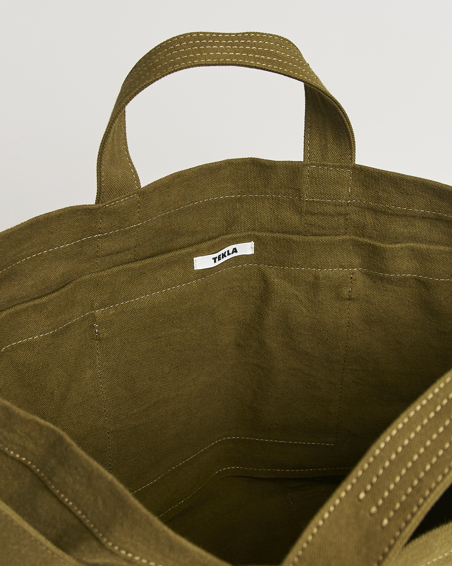 Men | Bags | Tekla | Beach Bag Olive