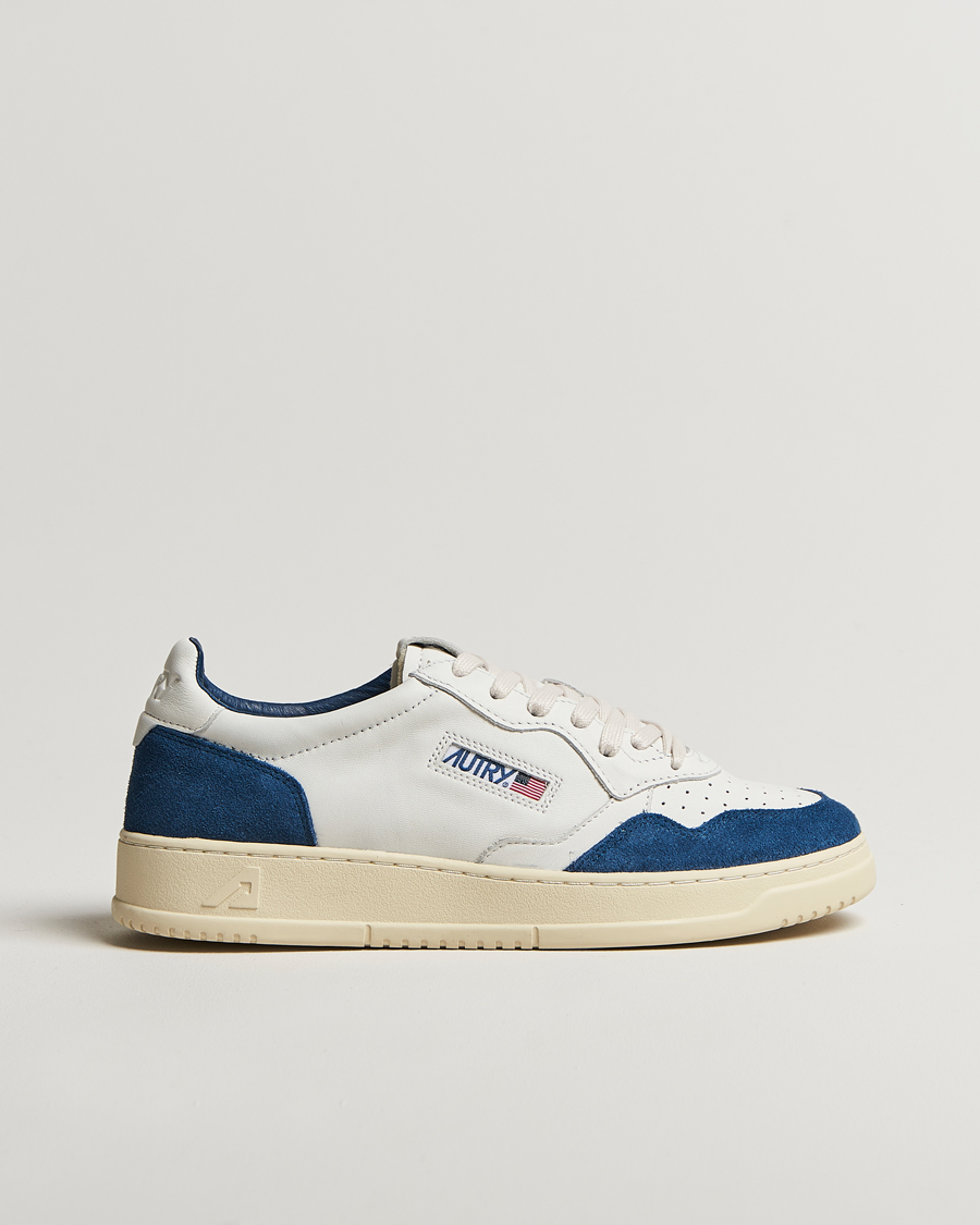 Men | Sneakers | Autry | Medalist Low Sneaker White/Navy