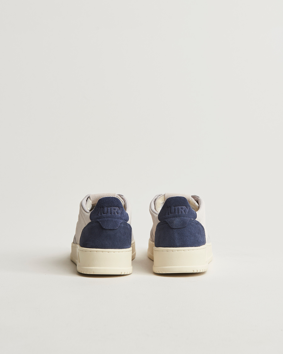 Men | Sneakers | Autry | Medalist Low Super Soft Goat Suede Sneaker Loft/Space Blue