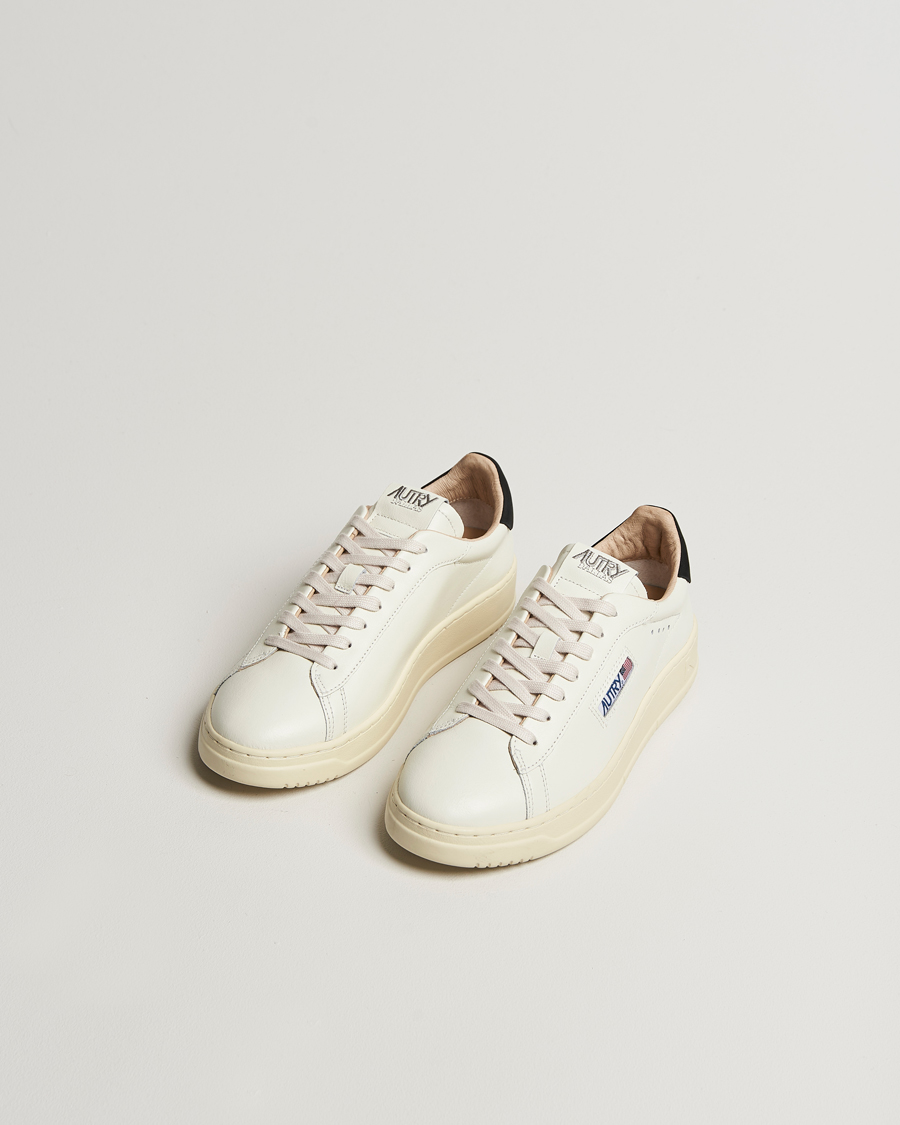 Men | Sneakers | Autry | Dallas Low Leather Sneaker Marshmallow/Black