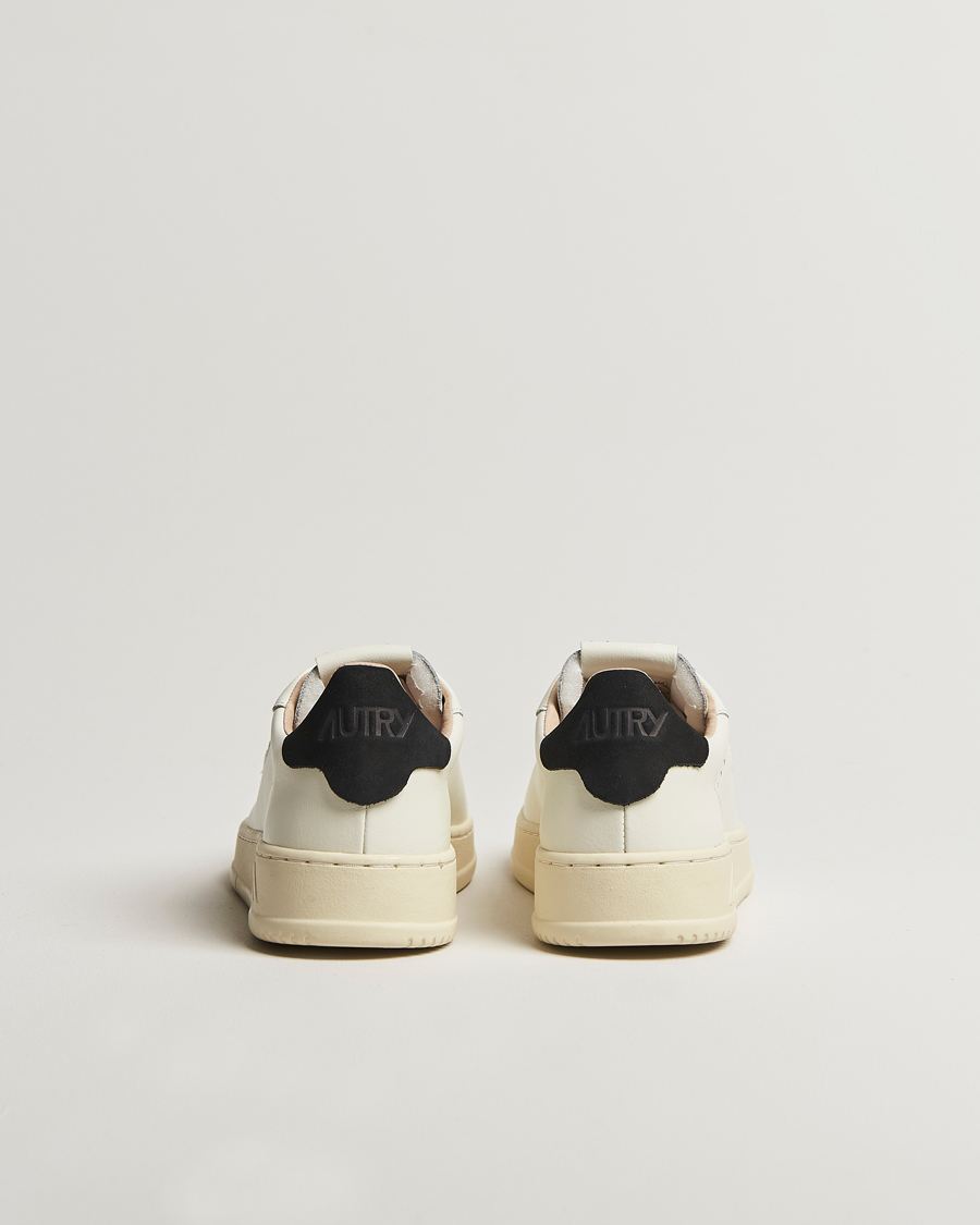 Men | Sneakers | Autry | Dallas Low Leather Sneaker Marshmallow/Black