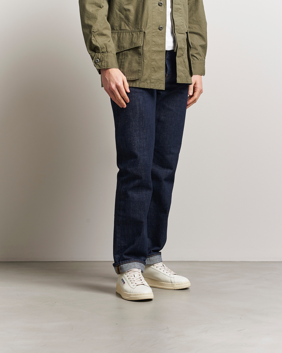 Men | Sneakers | Autry | Dallas Low Leather Sneaker Marshmallow/Black