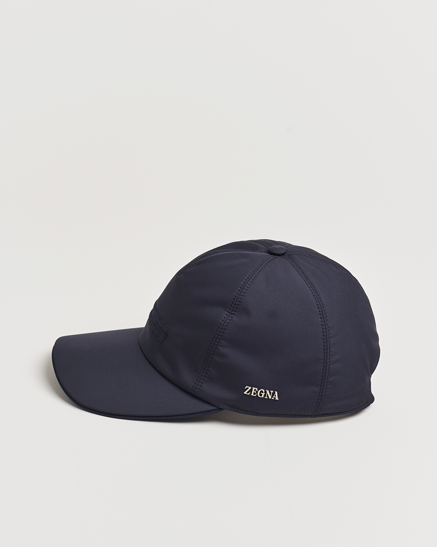 Men | Hats & Caps | Zegna | Padded Baseball Cap Navy