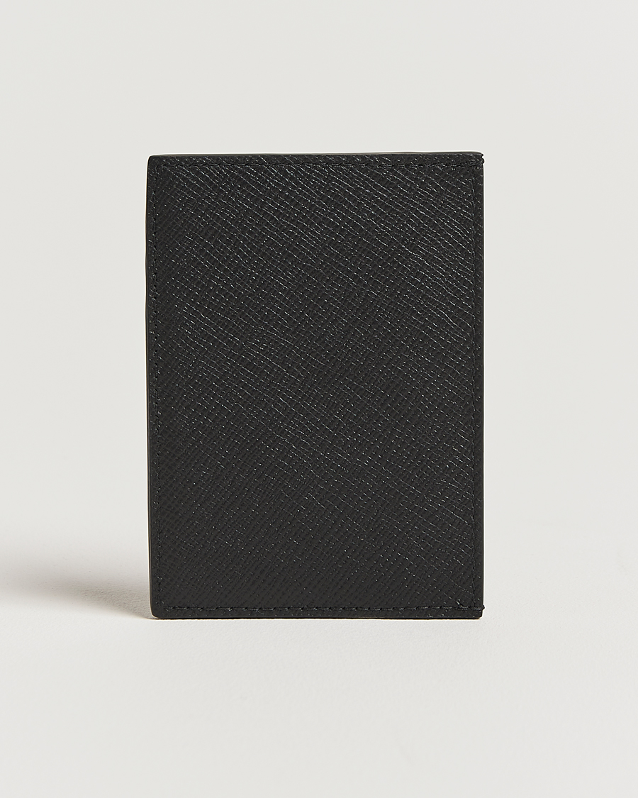 Men | Wallets | Smythson | Panama 773 Cardholder Black