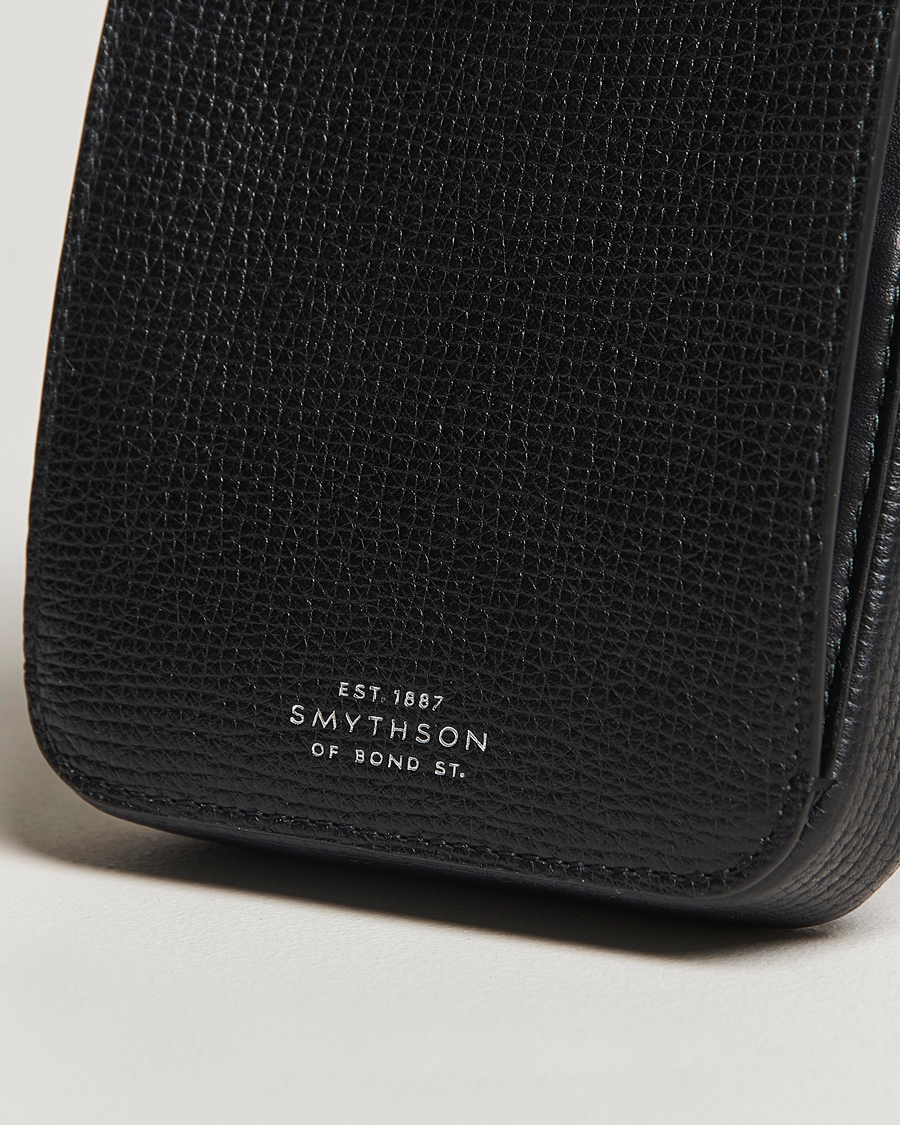 Men | Bags | Smythson | Ludlow Crossbody Pouch Black