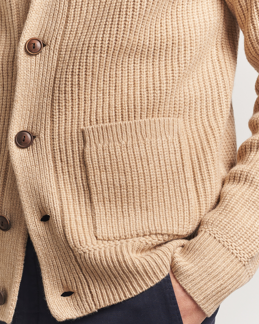 Men | Sweaters & Knitwear | Polo Ralph Lauren | Wool/Cashmere Cardigan Dune Melange