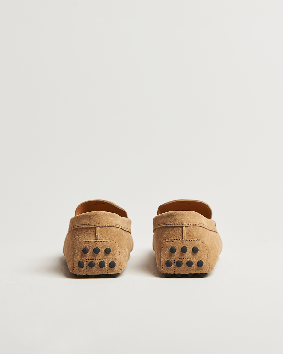 Men | Tod's Gommino Carshoe Beige Suede | Tod's | Gommino Carshoe Beige Suede
