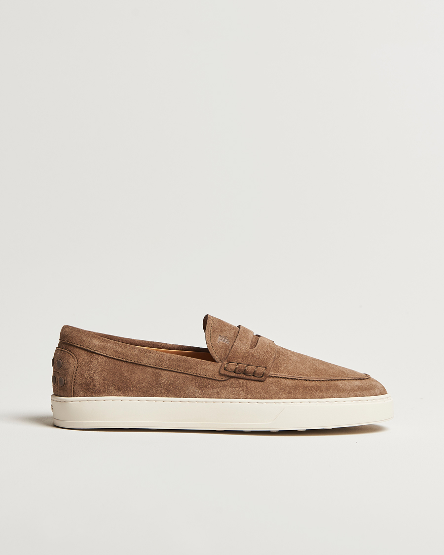Men | Loafers | Tod's | Cassetta Loafer Brown Suede