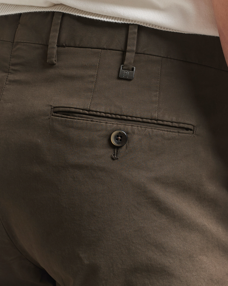 Men | Trousers | PT01 | Gentleman Fit Cotton/Stretch Trousers Brown