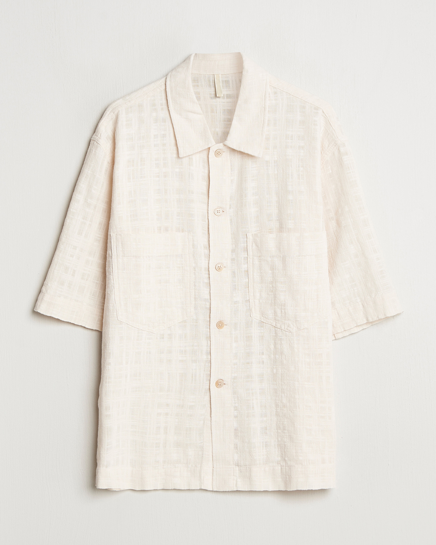 Men | Shirts | Sunflower | Adam Shirt Off White