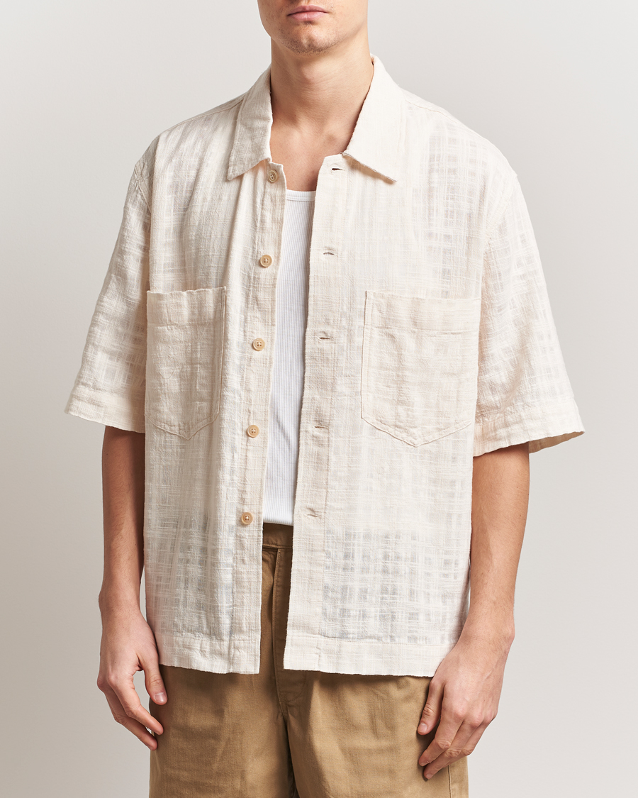 Men | Shirts | Sunflower | Adam Shirt Off White