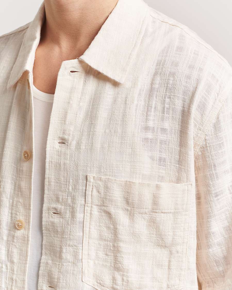Men | Shirts | Sunflower | Adam Shirt Off White
