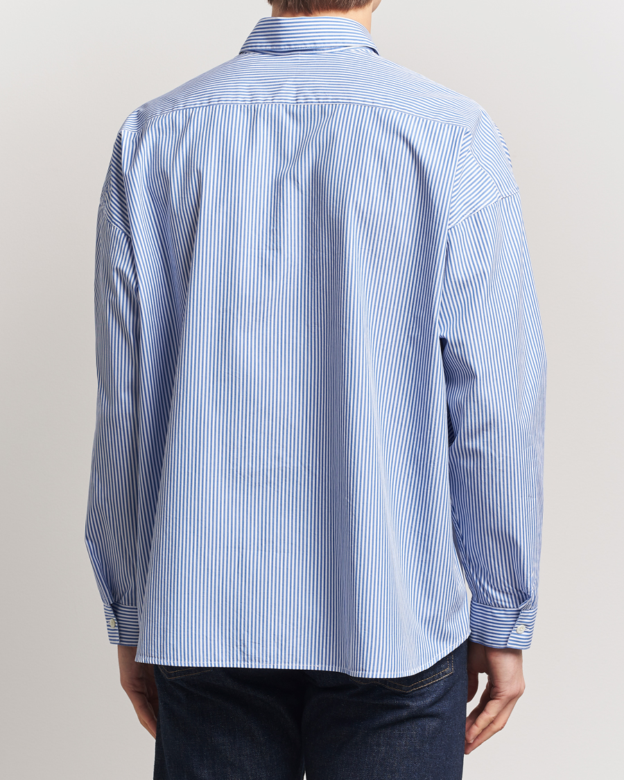 Men | Shirts | Sunflower | Stable Shirt Blue Stripe