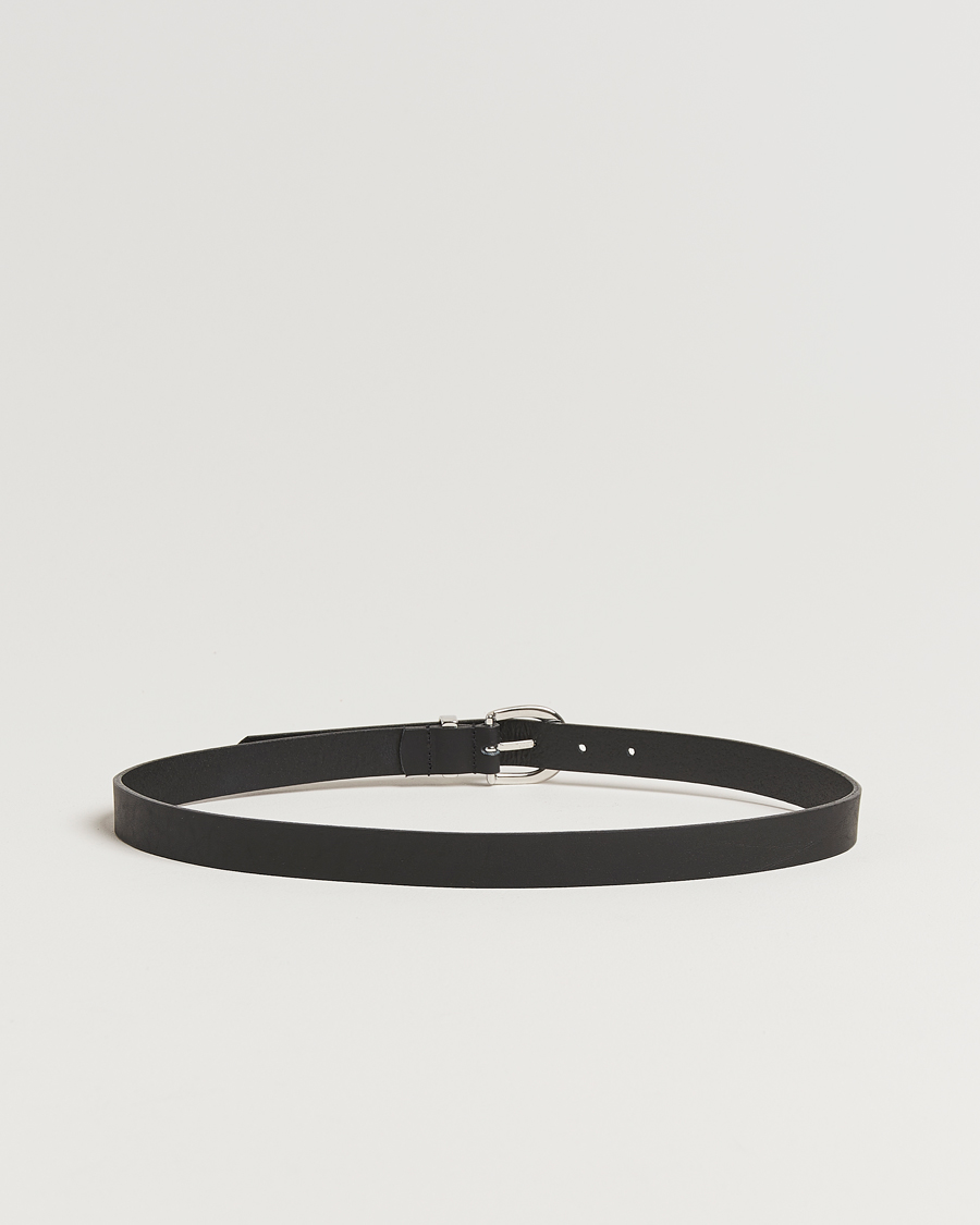 Men | Belts | Sunflower | Simple Belt Black Calf