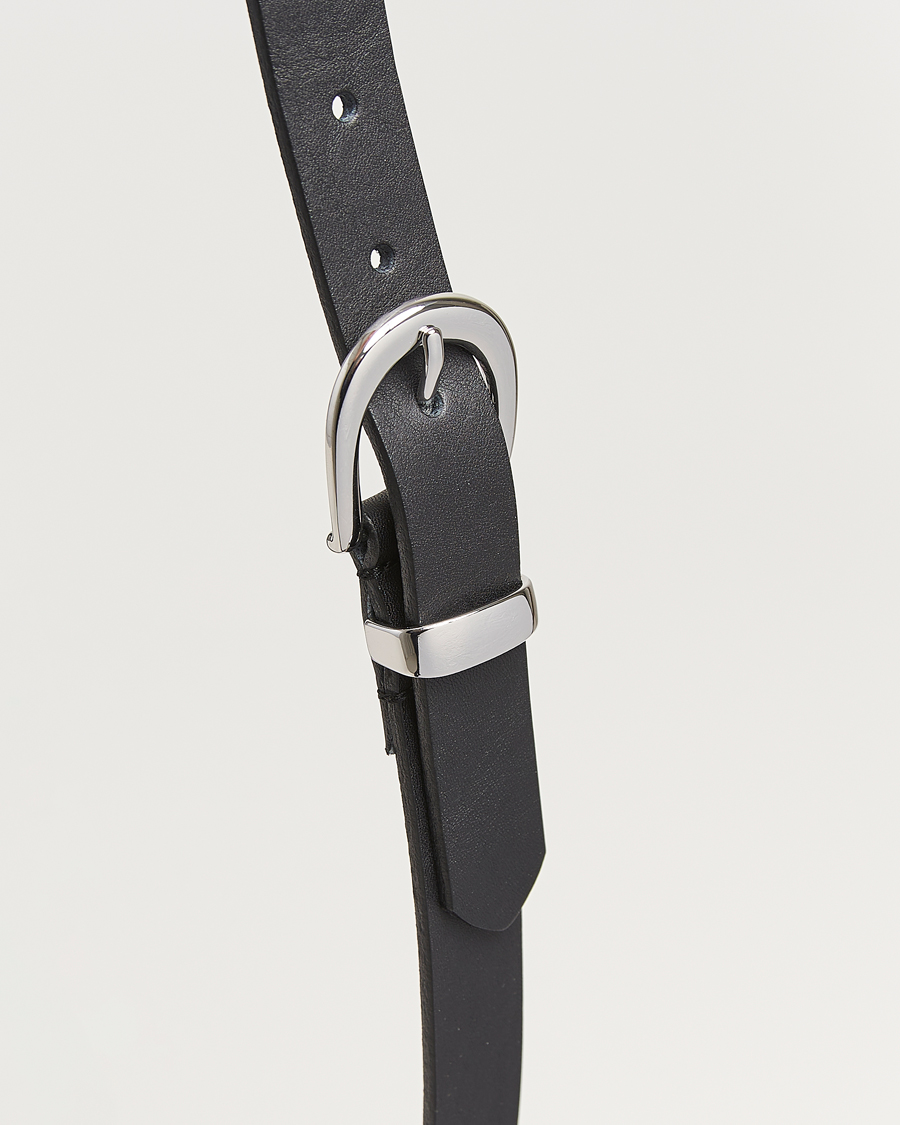 Men | Belts | Sunflower | Simple Belt Black Calf