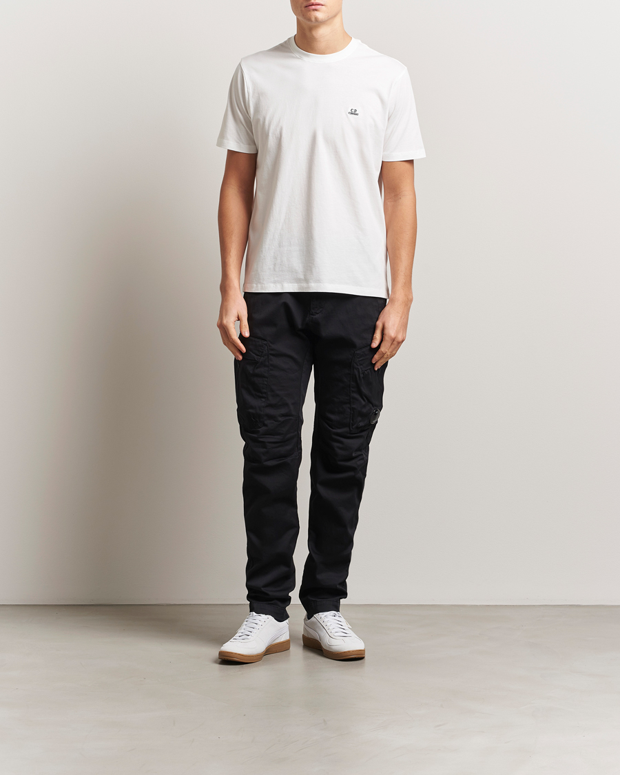 Men | T-Shirts | C.P. Company | Short Sleeve Small Logo T-Shirt White