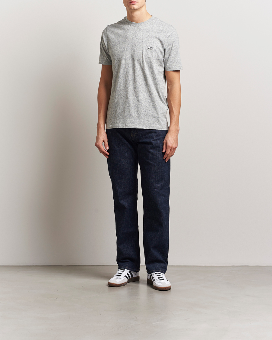 Men | T-Shirts | C.P. Company | Short Sleeve Small Logo T-Shirt Grey
