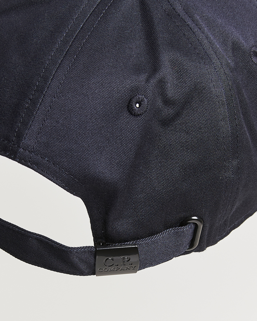 Men | Hats & Caps | C.P. Company | Cotton Gabardine Cap Navy