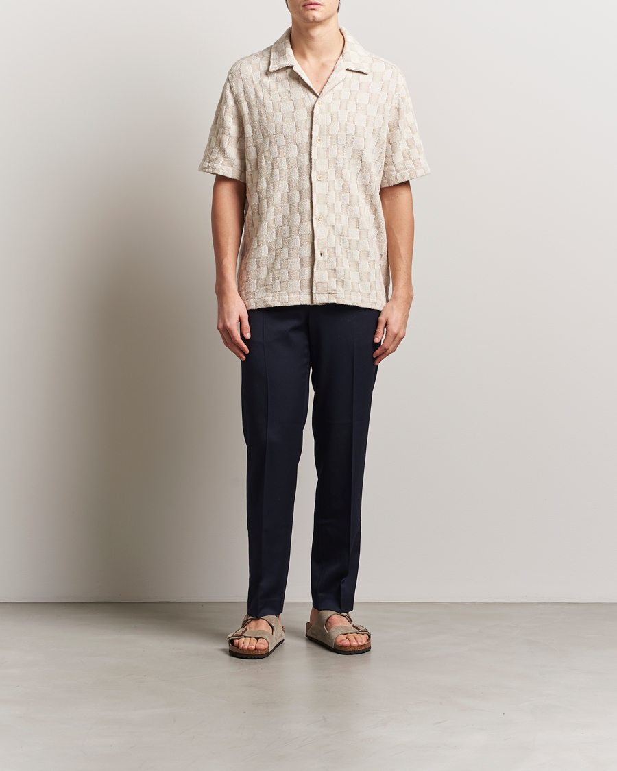 Men | Shirts | J.Lindeberg | Torpa Resort Jersey Shirt Moonbeam