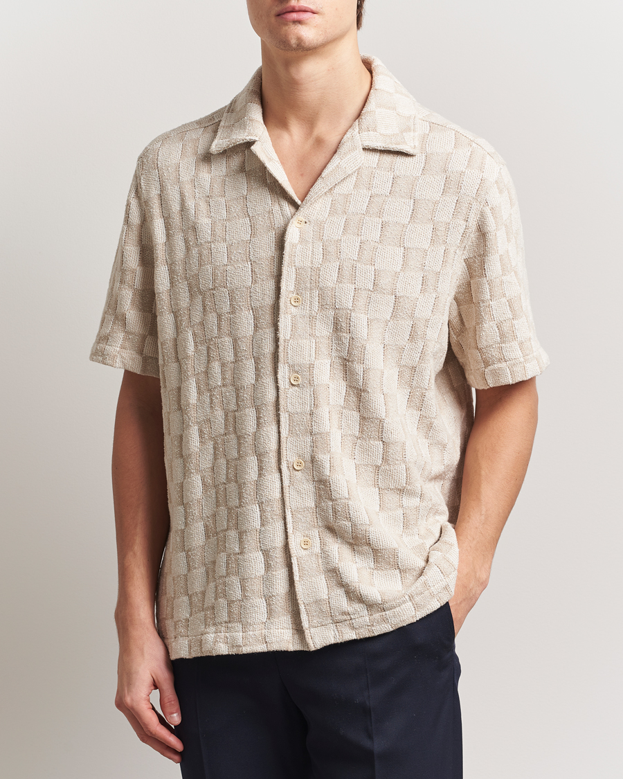 Men | Shirts | J.Lindeberg | Torpa Resort Jersey Shirt Moonbeam