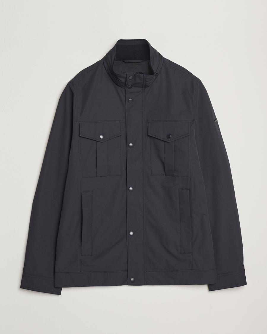 Men | Coats & Jackets | J.Lindeberg | Bailey Field Jacket Black