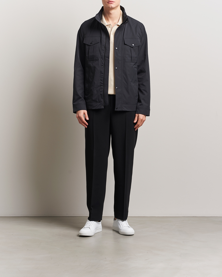 Men | Coats & Jackets | J.Lindeberg | Bailey Field Jacket Black