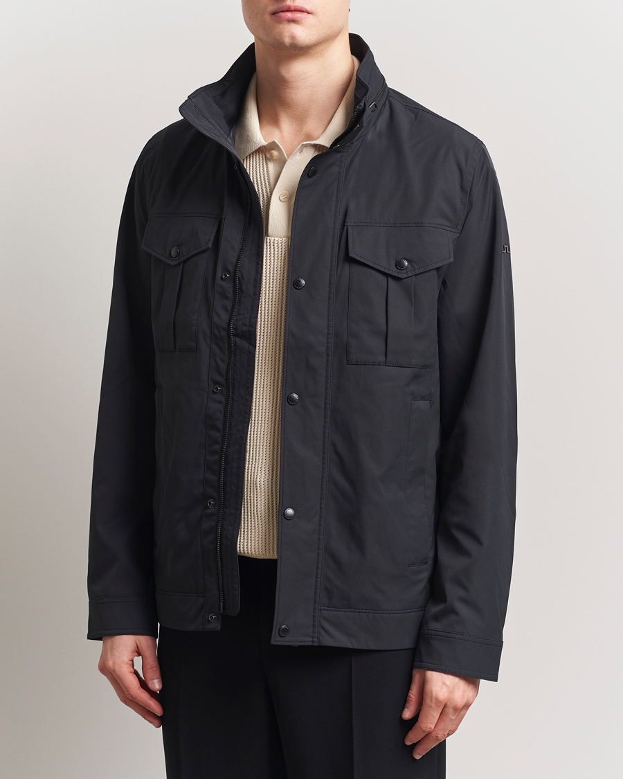 Men | Coats & Jackets | J.Lindeberg | Bailey Field Jacket Black