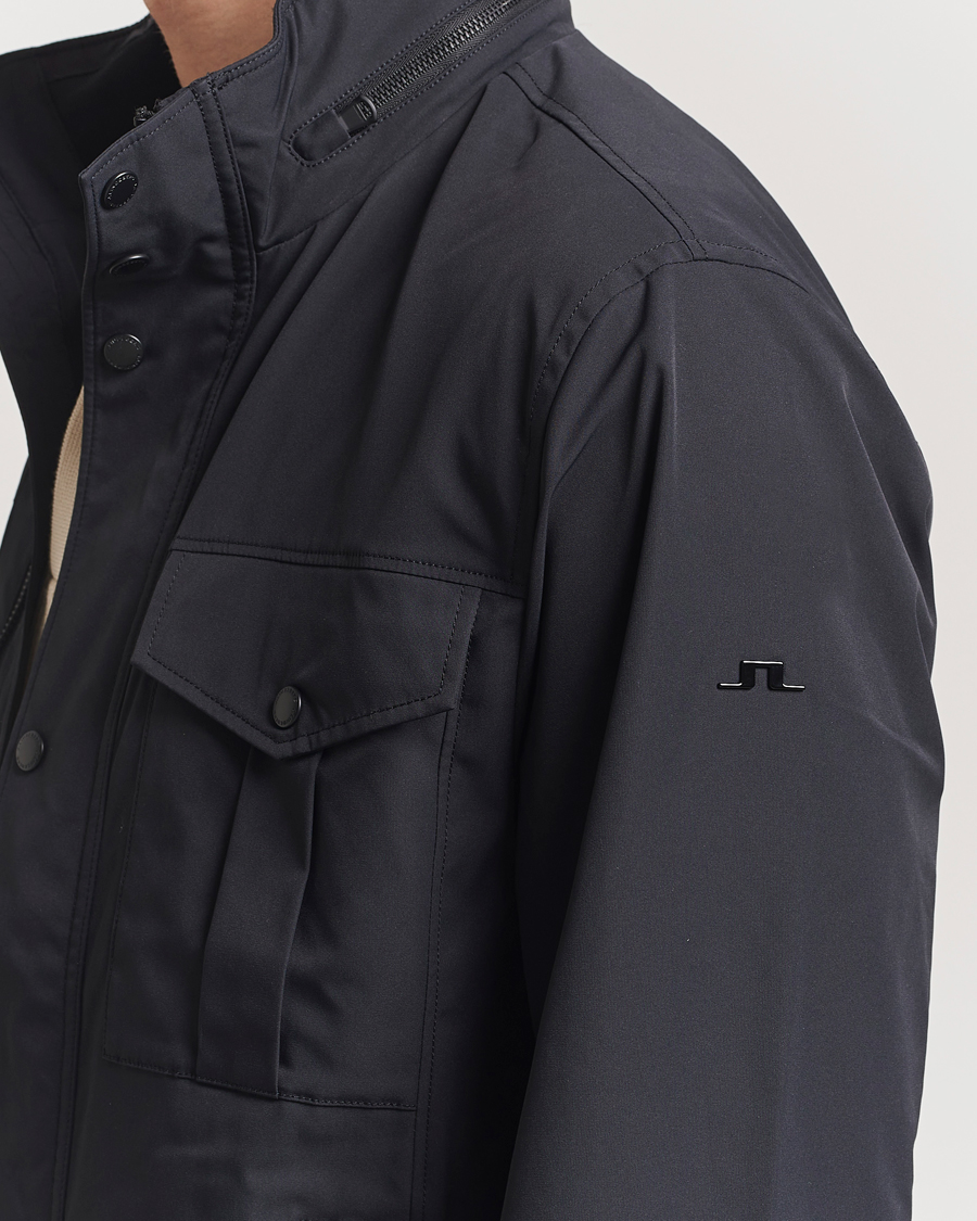 Men | Coats & Jackets | J.Lindeberg | Bailey Field Jacket Black