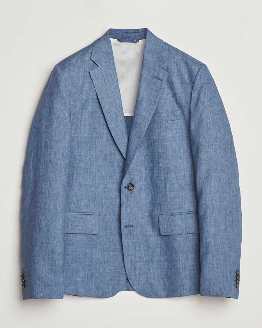 Men | Blazers | J.Lindeberg | Elton Unlined Super Linen Blazer Rainwashed