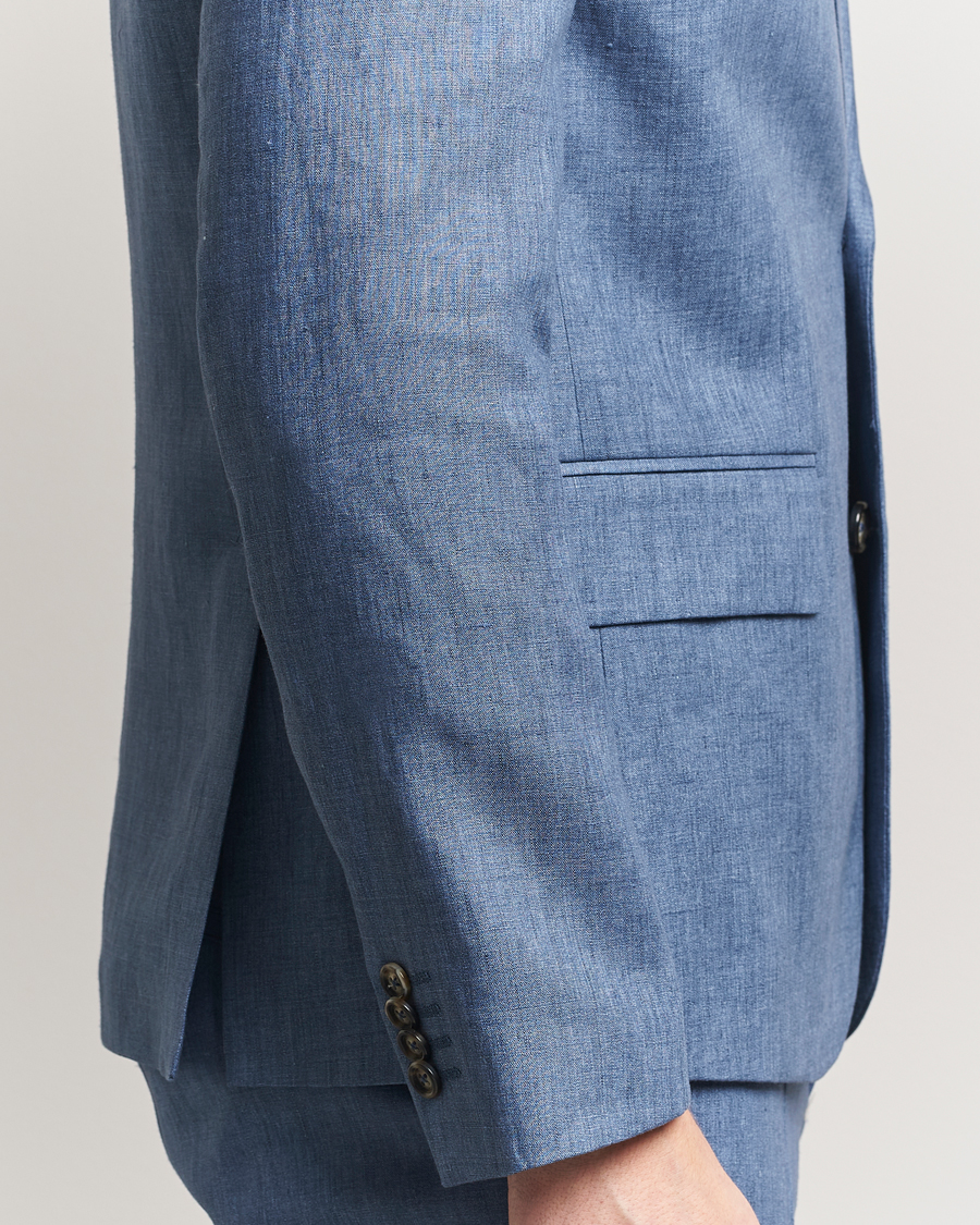 Men | Blazers | J.Lindeberg | Elton Unlined Super Linen Blazer Rainwashed