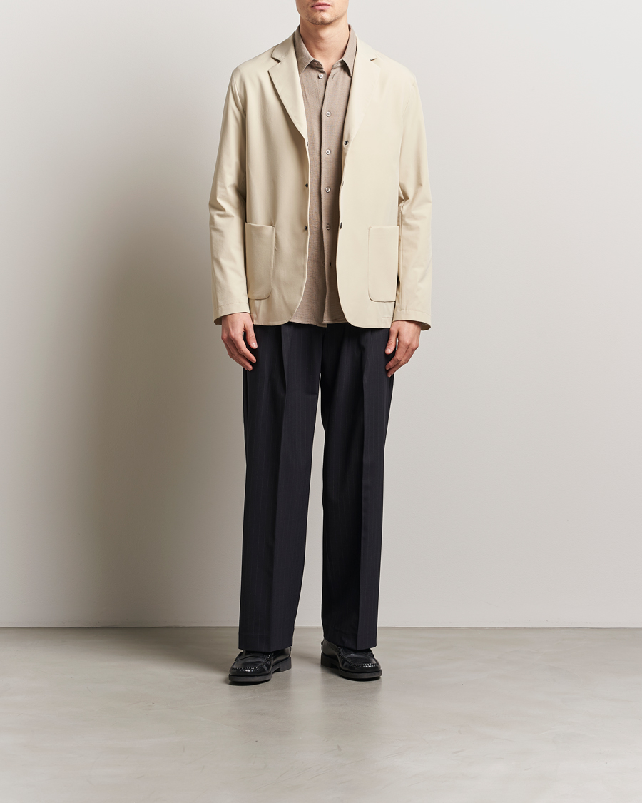 Men | Blazers | J.Lindeberg | Barry WR Tech Blazer Moonbeam